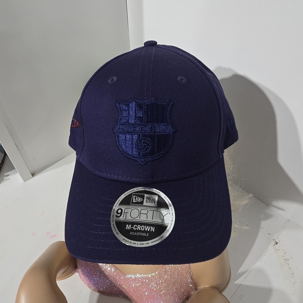 FC Barcelona Youth Graphic Navy 9FORTY M-Crown Adjustable Cap